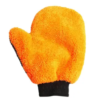 Перчатка для автомойки коралловая рукавица Мягкая против царапин для автомойки многофункциональная толстая перчатка для чистки многоразовая рукавица для мытья Сильная абсорбция