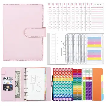 Планировщик бюджета Macaron Color A6, папка для формирования привычек, папка для составления бюджета, ежедневник, еженедельник, органайзер для счетов в домашнем офисе