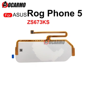 Подсветка задней крышки, лампа задней двери для ASUS ROG Phone 5 rog5 ZS673KS, Запасная Ремонтная деталь