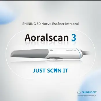 Полный комплект Интраорального цифрового Портативного сканера 3D Aoralscan 3 Dental + 15 ' Ноутбук