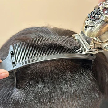 Расческа с Изогнутым расположением, Регулируемая Конструкция S-образной дуги, Профессиональная Парикмахерская Машинка для стрижки волос, Расческа для укладки волос, Инструменты для парикмахера