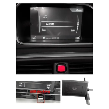 Расширение интерфейса USB автомобиля, интерфейс аудиовхода Aux для Mercedes-Benz, Volvo, Peugeot, Автомобильные аксессуары и запчасти