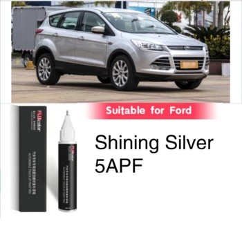Ремонт краски от царапин Подходит для Ford Shining Silver 5APF Showoff Silver 22V серебристый лак для подкраски 12 мл