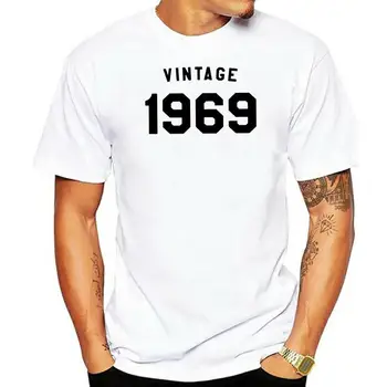 Рубашка 1969 года, подарок на 50-летие для женщин, футболки, мужской подарок для папы, футболки с пользовательским номером и годом рождения