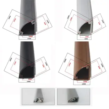 Самоклеящаяся напольная крышка для шнура, Треугольная прочная удлинительная прокладка для воздуховодов, защита от экструзии силового кабеля.