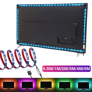 Светодиодная лента ONELED 5V с USB-пультом дистанционного управления RGB-красочная лента для домашнего декора, фона телевизора, освещения игровой комнаты, onitor