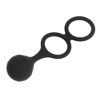Секс-игрушки IKOKY Stretcher, удлинитель пениса, мяч для растяжки, задержка эякуляции, увеличение пениса, стальной шарик для растяжки