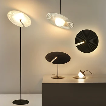 Скандинавский минималистичный светодиодный торшер G4 со стороны дивана в гостиной, современный Настольный светильник для кабинета, Прикроватная лампа для чтения в спальне