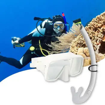 Снаряжение для подводного плавания Универсальное, защищающее от запотевания, удобное для свободного дыхания Снаряжение для подводного плавания, принадлежности для водных видов спорта