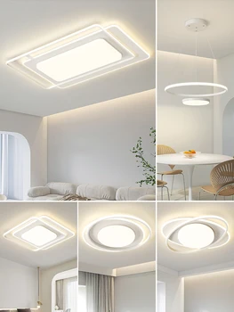 Современный минималистичный потолочный светильник для гостиной, Новая люстра для спальни и столовой 2023 года