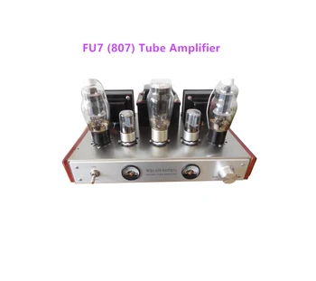 Старый Ламповый Усилитель Buffalo FU7 (807) HIFI Класса A AMP Ручной Работы FU7 Amp С Двойным Измерителем Уровня звука VU DB Meter