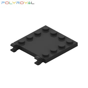 Строительные блоки POLYROYAL 4x4 edge с пластиной для фиксации частиц 6310190 10 ШТ MOC Совместимы С брендами игрушек для детей 66252