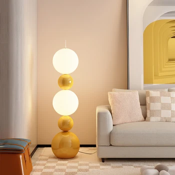 Торшер для гостиной, украшение дивана сбоку, атмосферные лампы, высокочувствительный светильник для спальни, настольная лампа