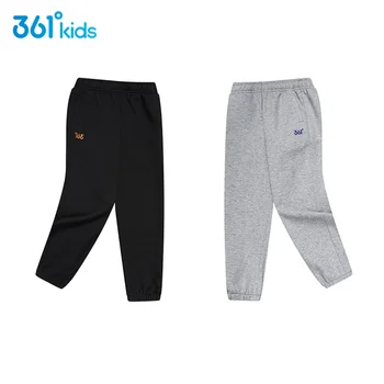 Трикотажные брюки 361 Градус, Детская одежда, Осенняя новинка для мальчиков, Универсальные детские дышащие повседневные брюки