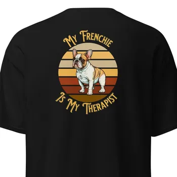 Трогательная футболка My Frenchie My Therapist French Bulldog