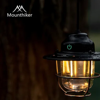 Уличная ретро-походная лампа для зарядки гостей портативных походных материалов для кемпинга
