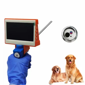 Устройство для искусственного оплодотворения собак И бульдогов Визуальный эндоскоп для домашних животных Инструменты для искусственного осеменения спермы Pets Hospital T