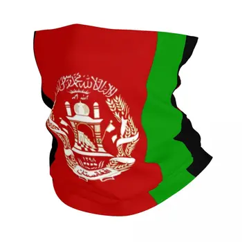 Флаг Афганистана, зимняя повязка на голову, грелка для шеи, Мужчины, Женщины, Лыжная велосипедная трубка, шарф, Бандана для лица, гетры