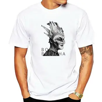 Футболка Boris Brejcha Mask, Мужская хлопковая футболка с коротким рукавом, Модная футболка, Топы, одежда