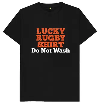 Футболка Lucky Rugby Не стирается, мужская Женская детская футболка