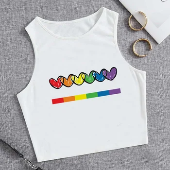 Футболка Pride Shirt yk2 fairy grunge streetwear, укороченный топ, женская уличная одежда, готические футболки kawai goth