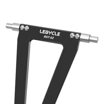 Центрирующий датчик для крепления колеса, Подставка для балансировки, Стол для регулировки обода, Инструмент для обслуживания из алюминиевого сплава для велосипеда BMX