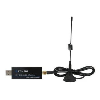 Широкий диапазон частот Цифровой SDR-приемник USB-интерфейсы 100 кГц-1,7 ГГц, Полный диапазон частот Программного Радиоприемника, Прочный, Простой в использовании