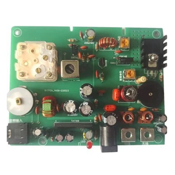 Школьный учебный комплект Crystal Radio 530-1600 кГц Экспериментальный AM-передатчик средневолновой передатчик (B)