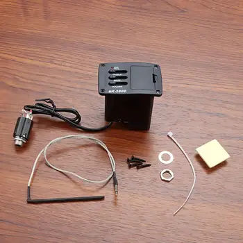 Эквалайзер с кабельным звукоснимателем Простые в использовании насадки Эквалайзер для музыкального инструмента